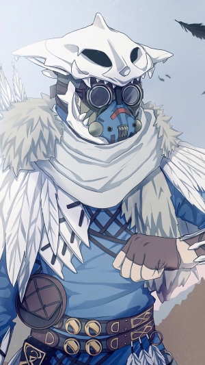 Bloodhound from Apex Legends