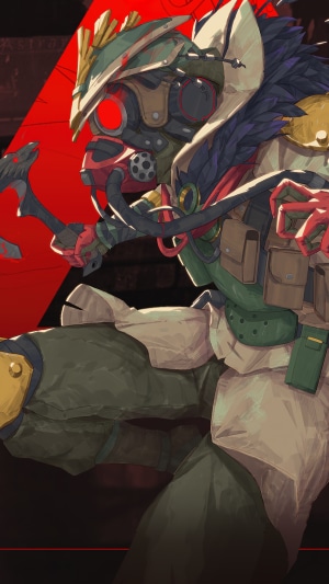 Bloodhound from Apex Legends