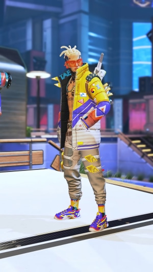 Character from Apex Legends