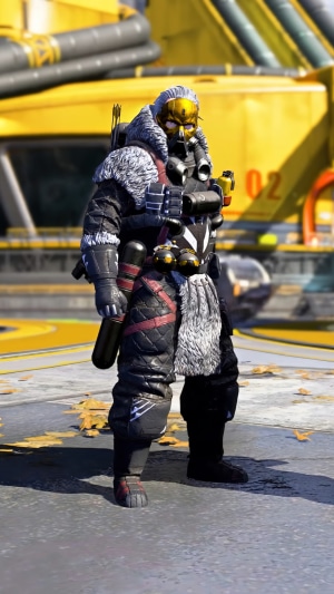 Caustic from Apex Legends