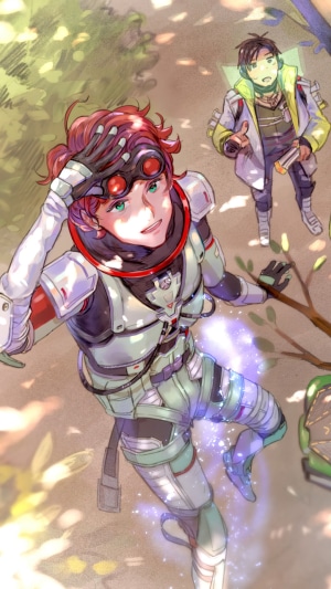 Octane and Crypto from Apex Legends