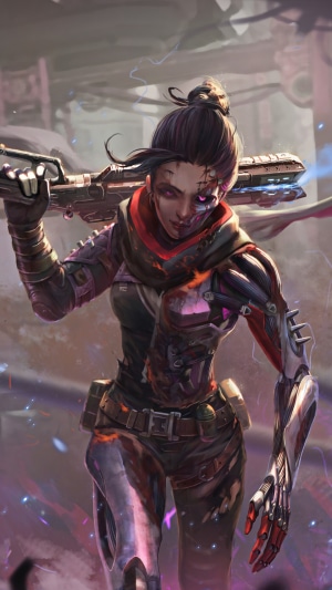 Wraith from Apex Legends