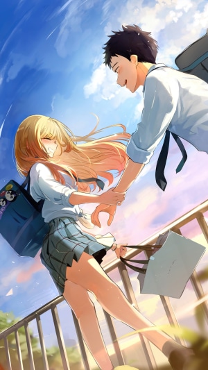 Marin Kitagawa and Wakana Gojo from My Dress-Up Darling