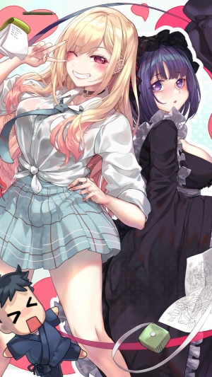 Marin Kitagawa and Wakana Gojo from My Dress-Up Darling