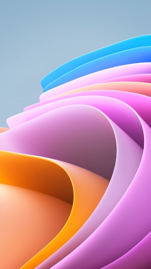 Windows 11 abstract colorful digital art