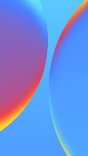 Abstract digital art with colorful gradients