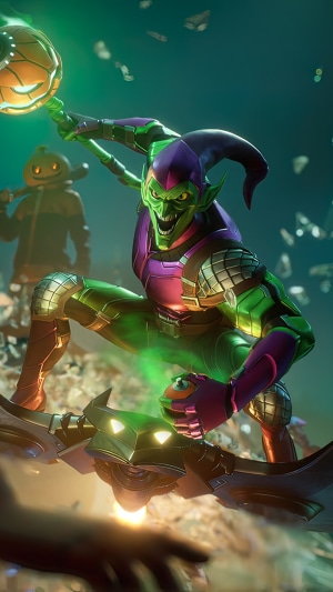 Green Goblin from Fortnite