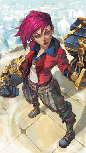 Vi from Arcane League of Legends
