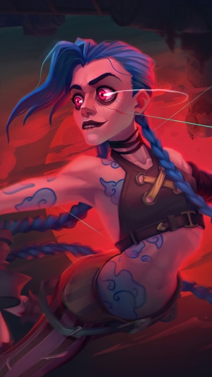 Jinx from Arcane
