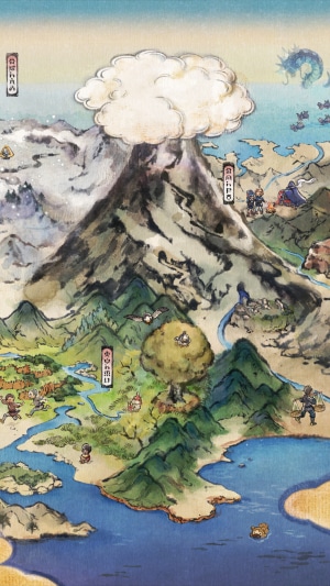 Map of Pokemon Legends: Arceus