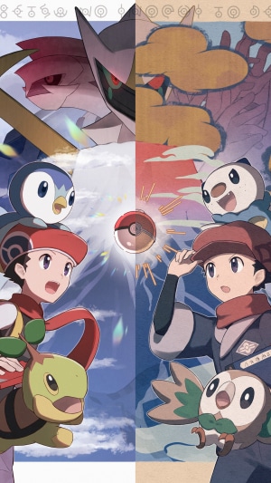 Pokemon Legends: Arceus characters and Pokemon