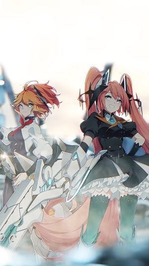 Layla and Fanny from Mobile Legends The Aspirants