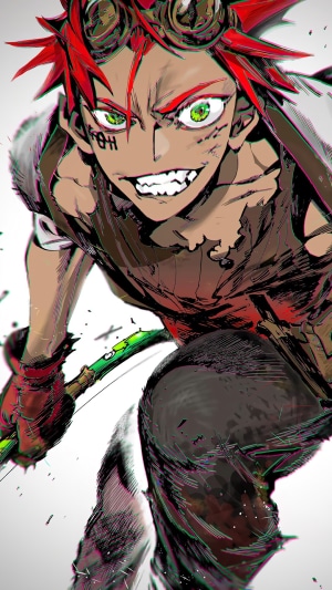 Bisco Akaboshi from Rust-Eater Bisco