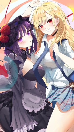 Marin Kitagawa and Wakana Gojo from My Dress-Up Darling