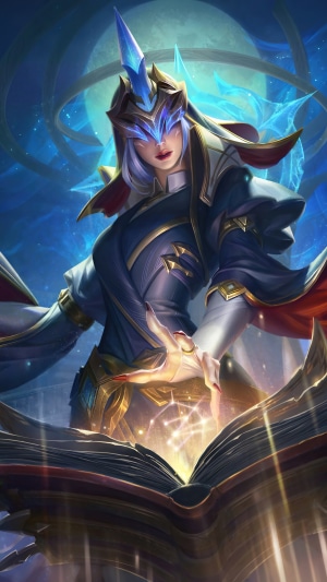 Soraka from League of Legends Stargazer Splash Art