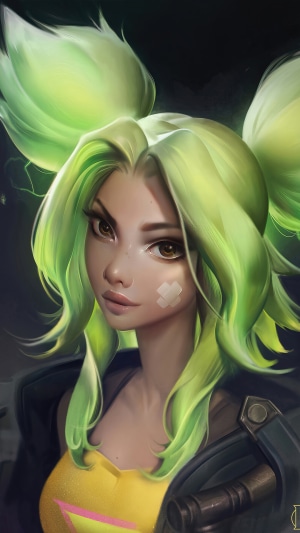 Zeri from League of Legends
