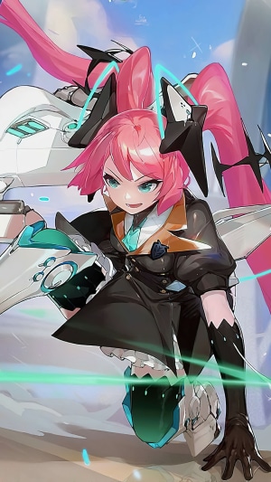 Layla from Mobile Legends in Dynamic Pose