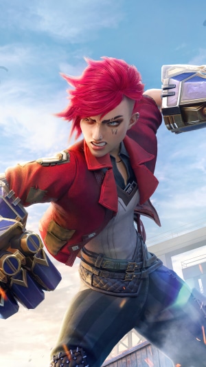 Vi from Arcane in PUBG Mobile