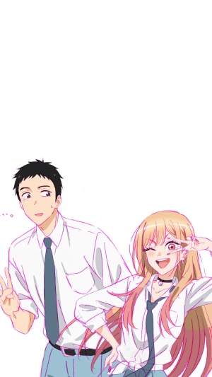 Marin Kitagawa and Gojo Wakana from My Dress-Up Darling