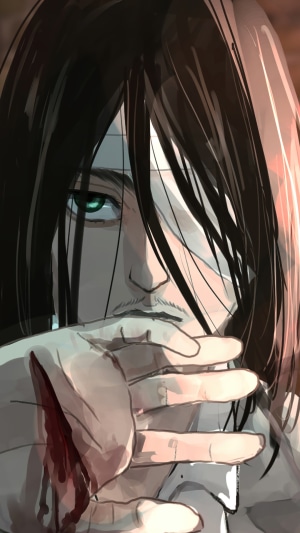 Eren Yeager from Attack on Titan Anime Art