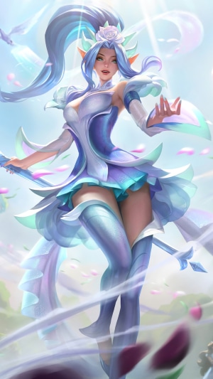 Crystal Rose Janna from League of Legends