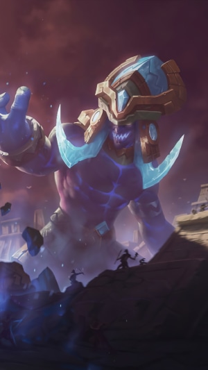Worldbreaker Trundle from Legends of Runeterra