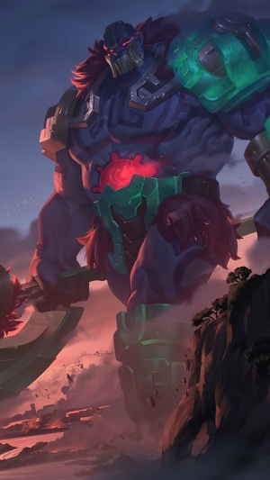 Worldbreaker Sion from Legends of Runeterra