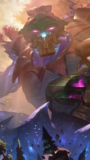 Worldbreaker Maokai from Legends of Runeterra