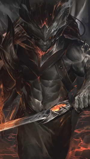 Nightbringer Yasuo from League of Legends