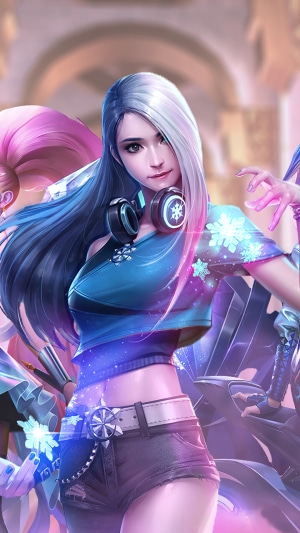 Luna Snow from League of Legends