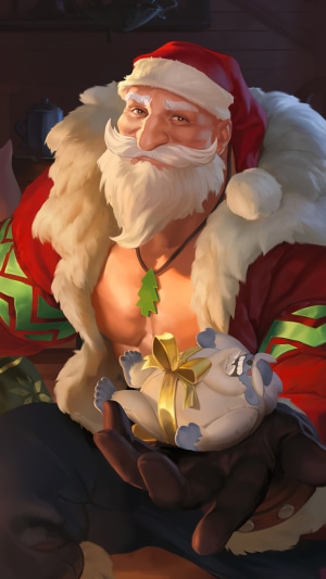Santa Braum from Legends of Runeterra