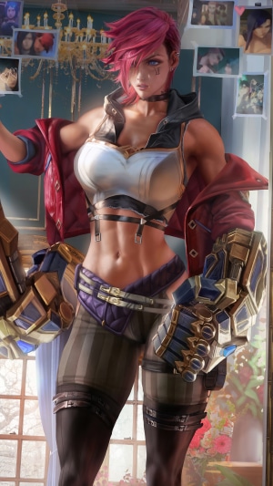 Vi from Arcane League of Legends