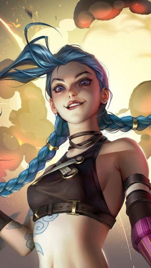 Jinx from League of Legends Arcane Series