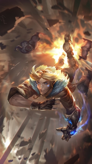 Ezreal from League of Legends