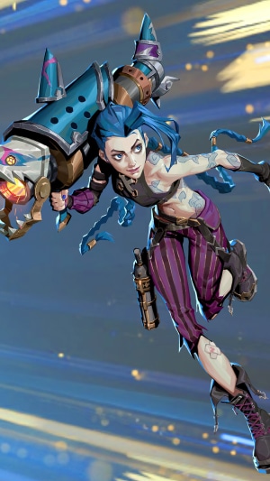 arcane, jinx, netflix, series, lol, art, 4k, HD Wallpaper | Rare Gallery