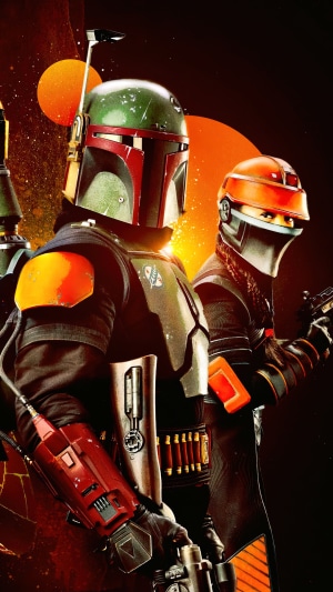 Boba Fett and Fennec Shand from The Book of Boba Fett