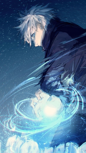 Satoru Gojo from Jujutsu Kaisen Anime Art