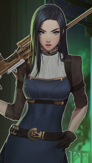 Caitlyn from Arcane: League of Legends