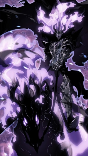Shadow Monarch in Dark Radiant Armor