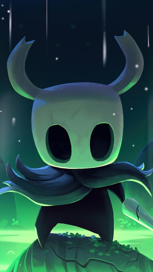 The Knight from Hollow Knight