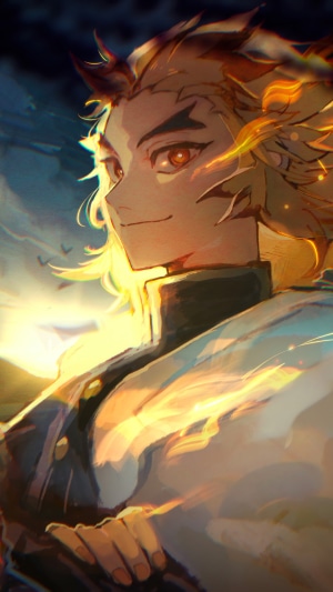 Kyojuro Rengoku from Demon Slayer Kimetsu no Yaiba