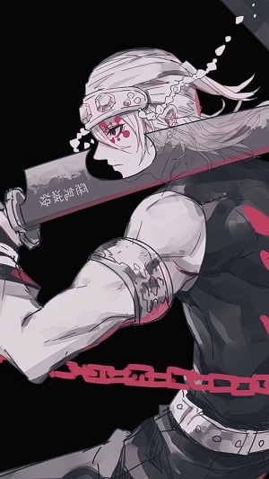 Tengen Uzui from Demon Slayer Kimetsu no Yaiba