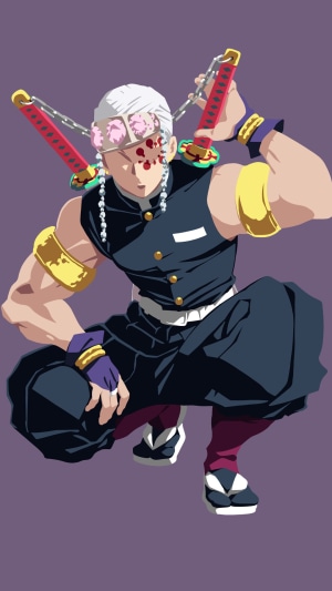 Tengen Uzui from Demon Slayer Kimetsu no Yaiba