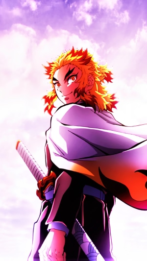 Kyojuro Rengoku from Demon Slayer Kimetsu no Yaiba