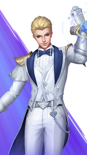 Ezreal from League of Legends Crystal Rose skin