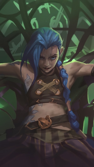 Jinx from Arcane TV Series and League of