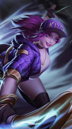 Akali from League of Legends K/DA