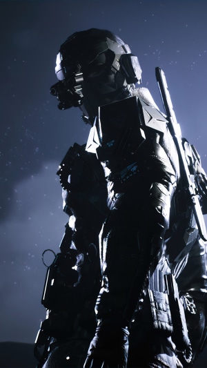 Soldier in futuristic armor in CrossfireX