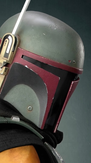 Boba Fett helmet from Star Wars