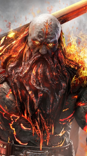 Surtr from God of War Ragnarök